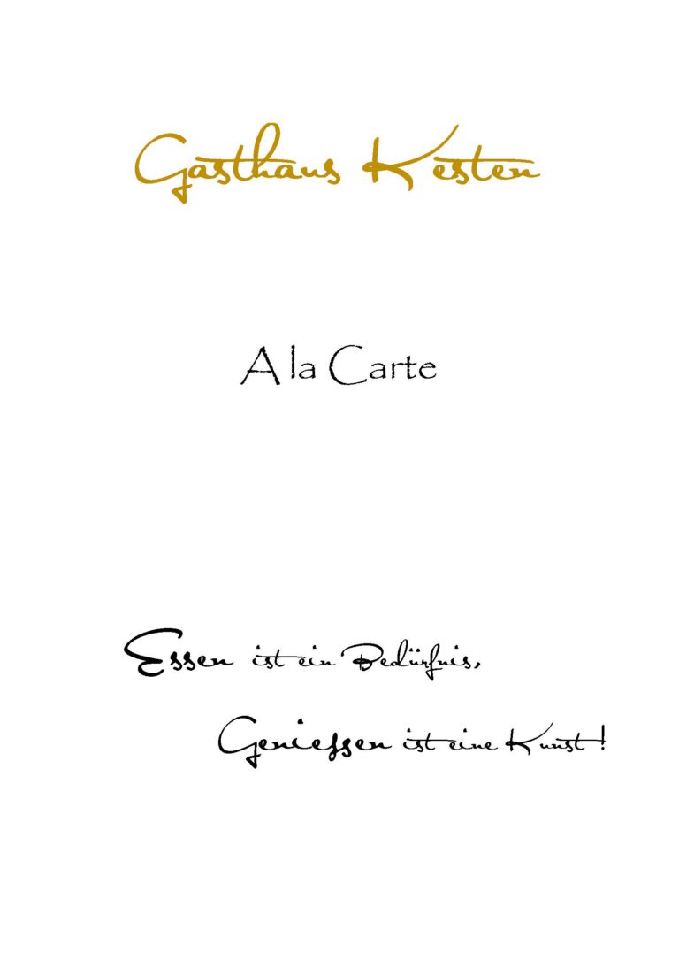 a la carte Deckblatt_07-2024