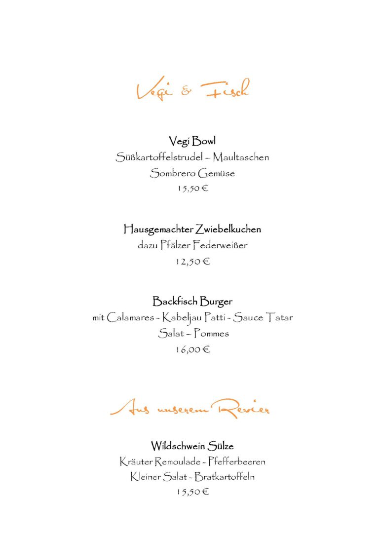 a la carte 2 10-2026