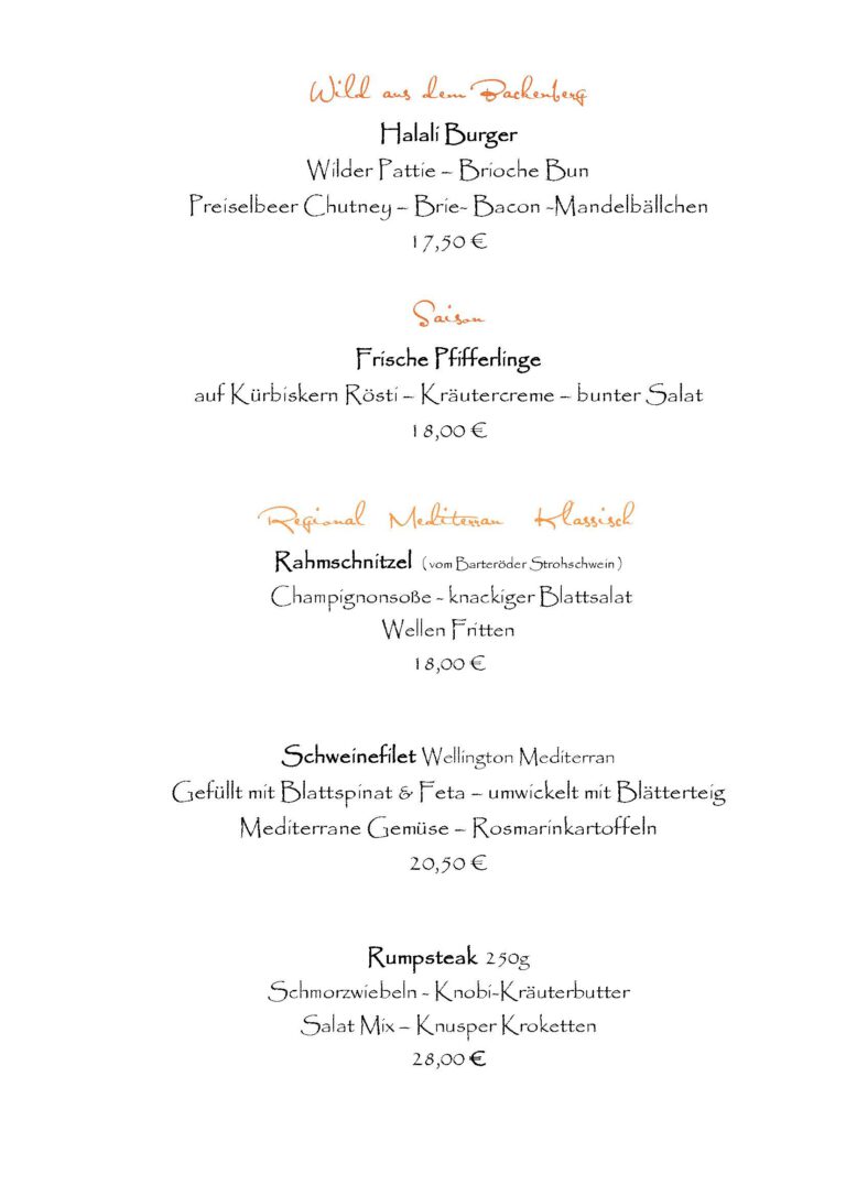a la carte 3 10-2026